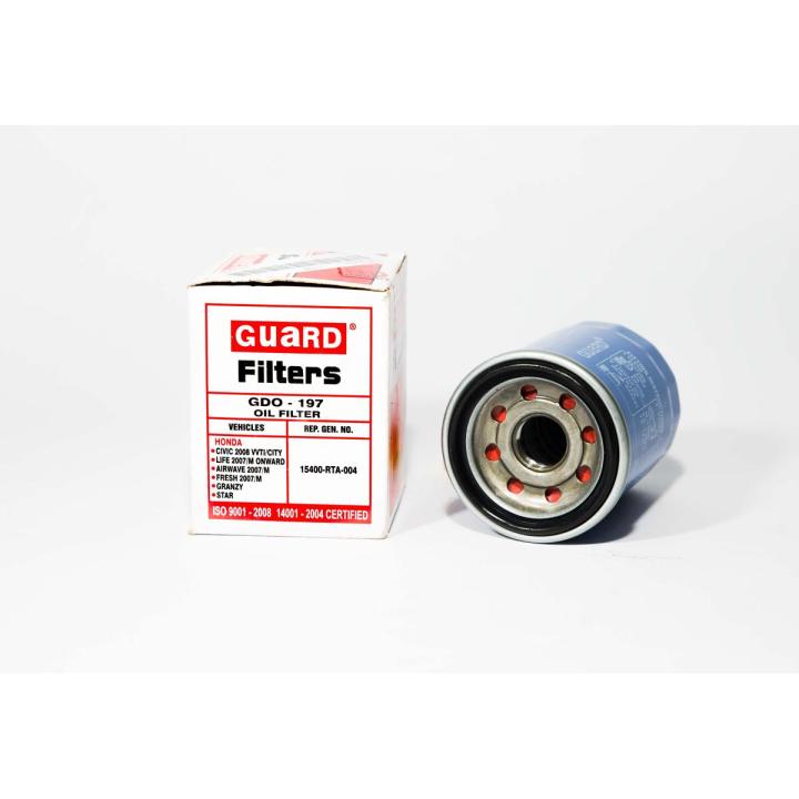 Honda Civic 1.8 VVTI/CITY, Guard Oil Filter: GDO-197