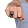 Skull Shape Titanium Ring For Men. 