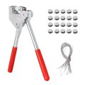 Plier 20Pcs 10x5Mm Sealed Beans Sealing Wire Lead Seal Sealing Pliers Calipers For Seal Water Meter Anti- Sealing. 