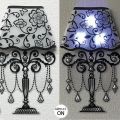 Best Quality Best Offer LED Lights Sticker 3D Embellishment Art Lamp Shape Attractive For Wall Decor , Led Lamp Stiker , Wall Lamp , Wall led , Wall Stiker. 