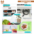 Fridge Mat, Pack of 4 Fridge Mats, Size 30x45 CM, Refrigerator Mat Liners for Shelves, Silicone Antibacterial Fridge Mats, Drawers Cabinets Protective Pads, Moisture Proof Refrigerator Mats By Muhandisaan Trading. 