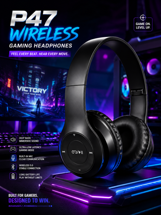 P47%20Stereo%20Gaming%20Headphones%20with%20Microphone%20-%207.1%20Surround%20Sound%20Over-Ear%20Headset%20for%20PUBG%20FreeFire%20Mobile,%20PC,%20PS4%20&%20Xbox%20-%20Noise%20Cancelling%20Adjustable%20Mic%20with%20Soft%20Protein%20Earpads%20-%203.5mm%20Aux%20&%20USB%20Connector%20-%20Image%202