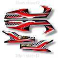 Stickers for bike 125 Motorcycle/4pcs bike Tanki tapa Stickers/125 Stickers kit/125 stickers tanky tapy/Honda stickers for bike/Honda Logo sticker/125 bike decoration accessories parts/bike sticker for Tanki tapa 125 (Model 2025)/Tankini Tapa stickers. 