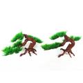 Fish Tank Aquarium Rock Bonsai Ornament Plastic Artificial Pine Tree Plant. 