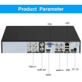 High Tech H265 Xmeye 4CH Face Detect Ahd DVR 4channel 5MP-N DVR Surveillance 6 in 1 Dahua Hikvision  TVI CVI CVBS Hybrid Security CCTV DVR HDMI P2P DVR. 