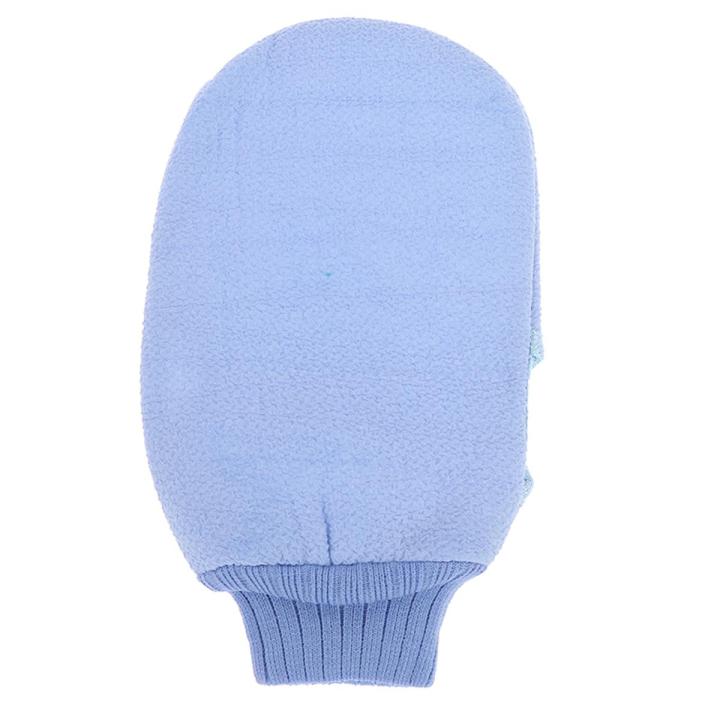 1Pc Shower Spa Exfoliator Double Sided Bath Glove Body Cleansing Scrub Mitt Rub