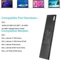 Dell_ Latitude E7440 E7450 E7420 7440 7450 E225846 14 7000 PFXCR 0G95J5 F38HT V8XN3 7.4V 47Wh Replacement Laptop Battery for E7440 E7450 3RNFD 34GKR G0G2M Battery. 