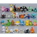 24Pcs/Set 4cm Pokemon Toys Pikachu Eevee All Different Kinds Action Toy Figures Model Toys Collection for Children Gift. 