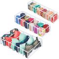 Pack of 3 Bra .sox and underwear organizer newly Launched beautiful drawer organizer. 