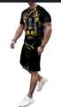 Men's 3D Printed Lion Shirt - All Over Animal Graphic T-Shirt | Custom Digital Print Clothing. 