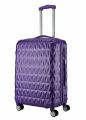 Medium 24" Hard Case  Suitcase 4 Wheel Travel Luggage Trolley Lightweight Hand Luggage Bag Case. 