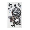 Tuosair Dragon Disposable Removable Waterproof Body Art Temporary Tattoo Sticker Decal. 