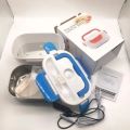Portable Electric Lunch Box Tiffin Box Electronic Heating Lunch Box Portable Electric Food Warmer for Office School AND OUT DOOR. 