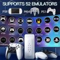 M22 Game Stick, Gs5 Mini, Game Stick 64 GB 30,000 Plus games and 52 Plus Emulator games, Video Game Console Retro Classic Games 2.4G Double Wireless Controller for PSP/PS1/Neogo/GBA/SNES. 