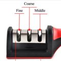 Kitchenly Professional Knife Sharpener 3-in-1/ Sharp Knife Sharpener / Knife Sharpening Tool. 