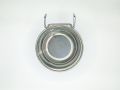 Feeding pot for parrots, hen, pigeon | stainless steel pot | small size. 