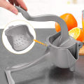 fariahstore- Hand Press Stainless Steel Manual Fruit Juicer Heavy Duty Alloy Lemon Press Squeezer Premium Quality Lemon Orange Juicer, Simple Fruit Press Squeezer Citrus Extractor Tool Elegant Home. 
