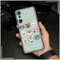 Graffiti Cute Phone Case For infinix X6826/Hot20 4G/Free Fire Soft case Full wrap Fashion Design TPU Back Cover Animals. 