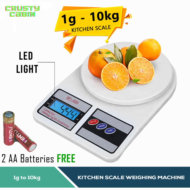kitchen weight scale | weight machine portable | Digital Electrnic Weight Machine With Free Cells