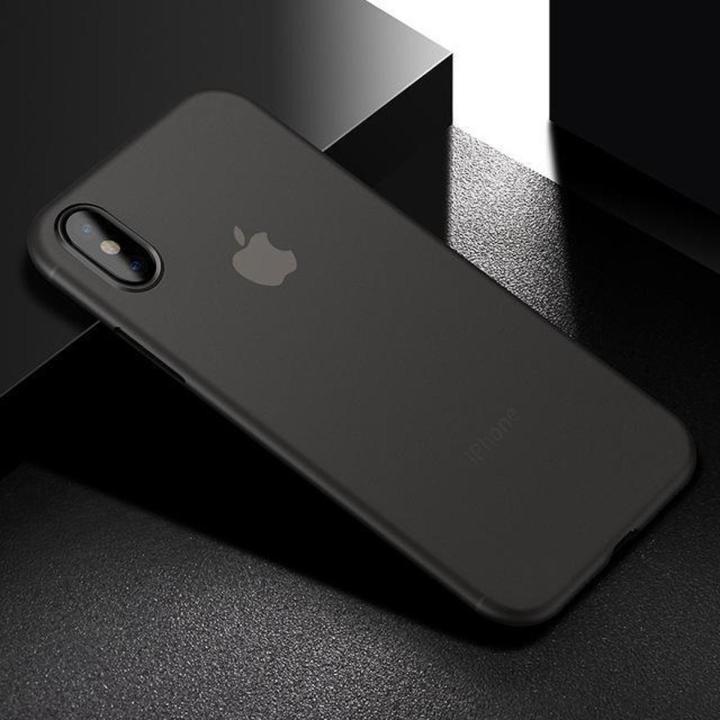 For iPhone X XR XS Max PP Phone Case Ultra Thin Slim Back Fitted Luxury Cases