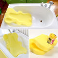 Baby Infant Soft Bath Sponge Seat Cute Anti-Slip Foam pad Mat Body Support Safety kids Cushion Sponge bathroom. 