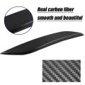 Black Carbon Fiber Headlight Eyelids Covers for 2003-2008 Nissan 350Z Fairlady Z Z33 (Pack of 2). 
