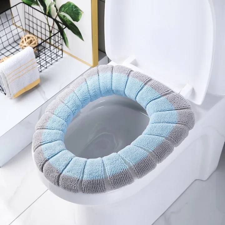 2%20Pieces%20Toilet%20Seat%20Cover%20Household%20Products%20Plush%20Thickened%20Warm%20Winter%20Men's%20And%20Women's%20Bathroom%20Special%20-%20Image%205