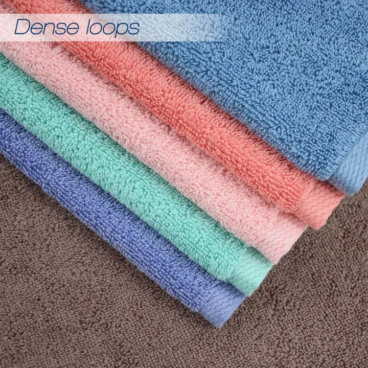 Hand%20Towel%20Face%20Towel%20Washcloths%20Set%20Ultra%20Soft%20Cotton%20Hand%20Towels%20with%20Assorted%20Colors%20(30%20x%2030%20Cm)%20Lightweight%20and%20Quick%20Dry%20Bathroom%20Towels%20-%20Image%205