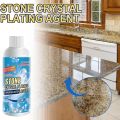 Stone Crystal Plating Agent, Stone Crystal Plating Brightey Luster Agent, Stone Stain Remover Cleaner, Marble Cleaner and Polish, Universal Stone Cleaner. 