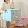 Cartoon Quilt Storage Bag Thicken Waterproof Dustproof Clothes Toy Storage Organizer Wardrobe Organizer Home Storage Supplies. 