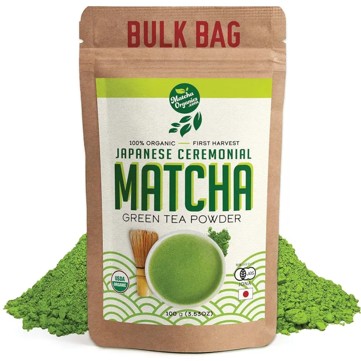 Premium Japanese Ceremonial Matcha Green Tea Powder - 1st Harvest ...