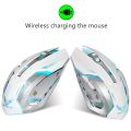 ZERODATE X70 2.4GHz Wireless 6-Keys 2400 DPI Adjustable Ergonomics Optical Gaming Mouse with Breathing Light. 