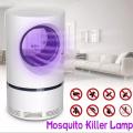 Electric Mosquito Trap Blue Light Mosquito Killer Lamp with USB Power Suction Fan No Zapper Child Safe. 