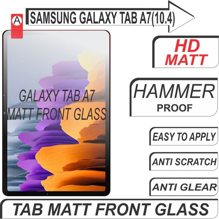 samsung galaxy tab A7(10.4) front matt  protector