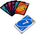 Original UNO Flip Card Game for Family And Kids With 112 Cards Imported Double-Sided Cards Family Fun Games. 