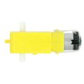 TT motor Dual shaft 1:120 5V 90RPM high torque Smart robot yellow DC Gear Motor. 