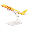 Airplane Model 16 cm DHL Express Delivery Airplanes Boeing 757 Aircraft Model 1:400 Diecast Metal Plane Toy. 