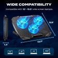 F2 PLUS COOLCOLD GAMING COOLER 3 BIG FANS COOLING PAD. 