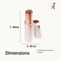 Original Flawless Facial Hair Remover Machine For Women, High Quality Pocket Size Painless Face Hair Removing Machine. 