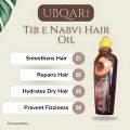 Ubqari Tib e Nabvi Herbal Hair Oil - Nine Leaves Oil for Hair Growth, Fall Control & Thickening. 