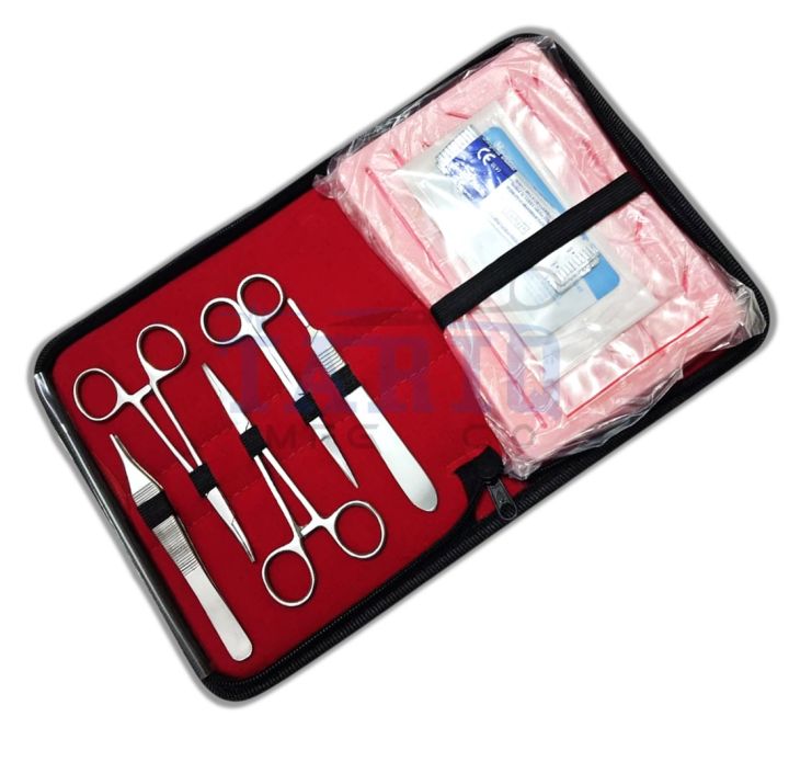 Seturing Set Instruments Advanced Suture Practice Kit Professional Suturing Training Set With ...