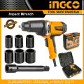 Ingco Electric Impact Wrench 1050W - With Socket 17, 18, 19, 21, 23, 24mm.. 