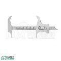 Dental Boley Gauge Caliper Stainless Steel Dental Dentist Lab Instrument CE. 