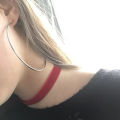 40mm 60mm 70mm 80mm Hoops Exaggerate Big Smooth Circle Hoop Earrings Simple Party Round Loop Earrings for Women Jewelry. 