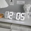 Aubess 3D LED Digital Clock, Snooze, Temperature Display, Bedroom/Desk Clock. 