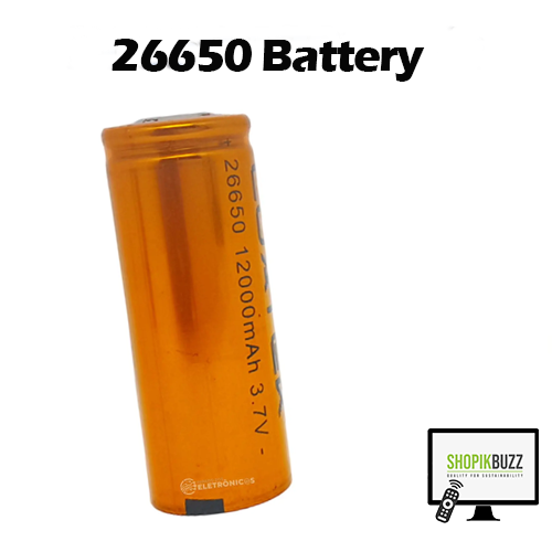 26650 Rechargeable Battery Cell 3.7v 8800 mAh Large Capacity| Shopikbuzz