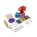 Colour Clay Noodles Maker Playdough Machine With 6 Colours Of Playdough Bucke Noodles Clay Machine Set | Kids Creativity Toy. 