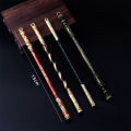 Xieniro Wukong Golden Cudgel Journey to the West Monkey King Weapon Set Golden Cudgel Rake Staff Kit Miniature Golden Cudgel. 