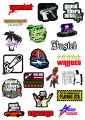 GTA Sticker Sheet For Gamers GTA Lovers For Decorating and Aesthetic Cool Vibes For Mobile and Laptops. 