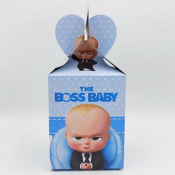 BOSS BABY GOODY BOX ( PACK OF 10 BOSS BABY GIFT BOX )